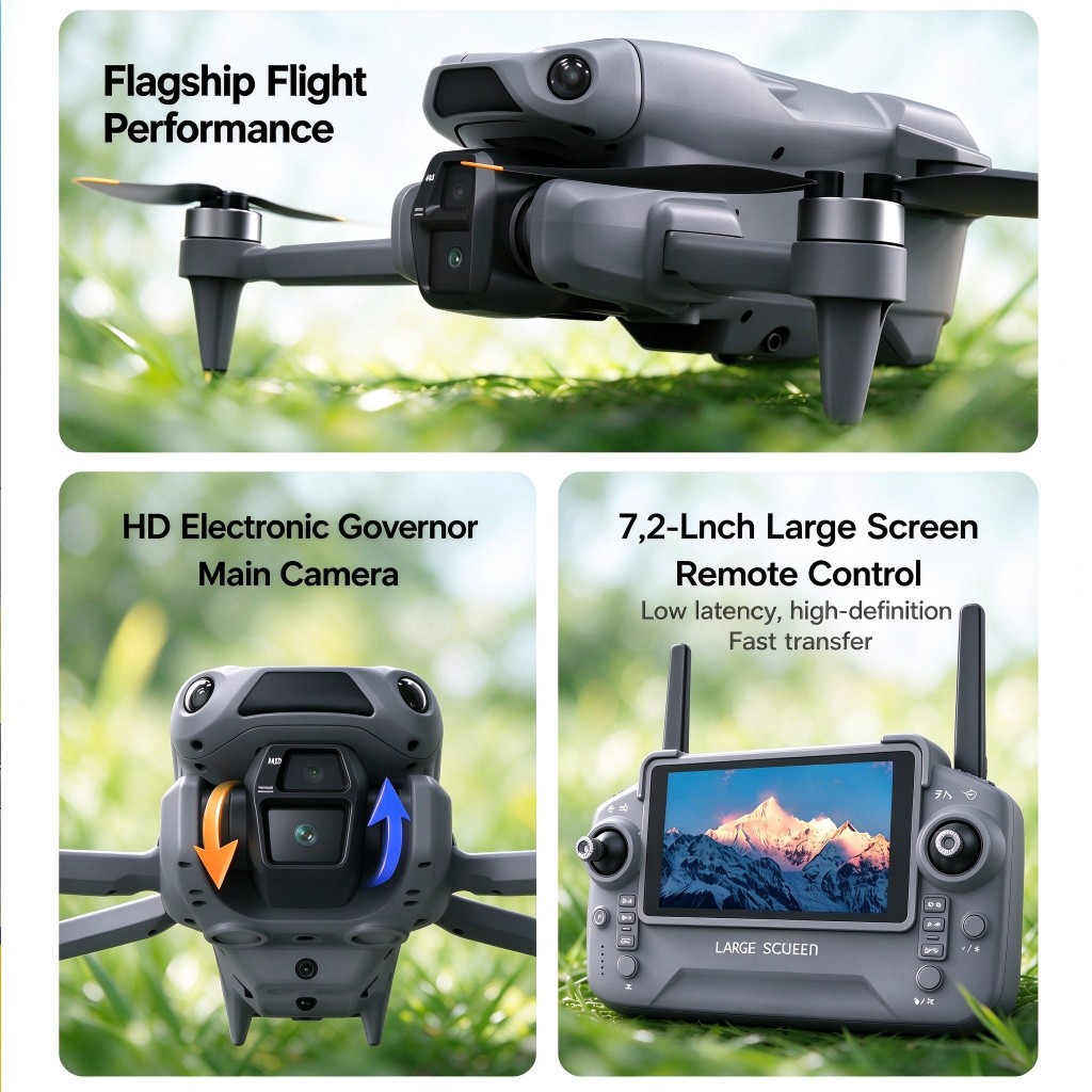 New LF682 MAX GPS Drone Profes - đánh giá và giá Drone Mapping