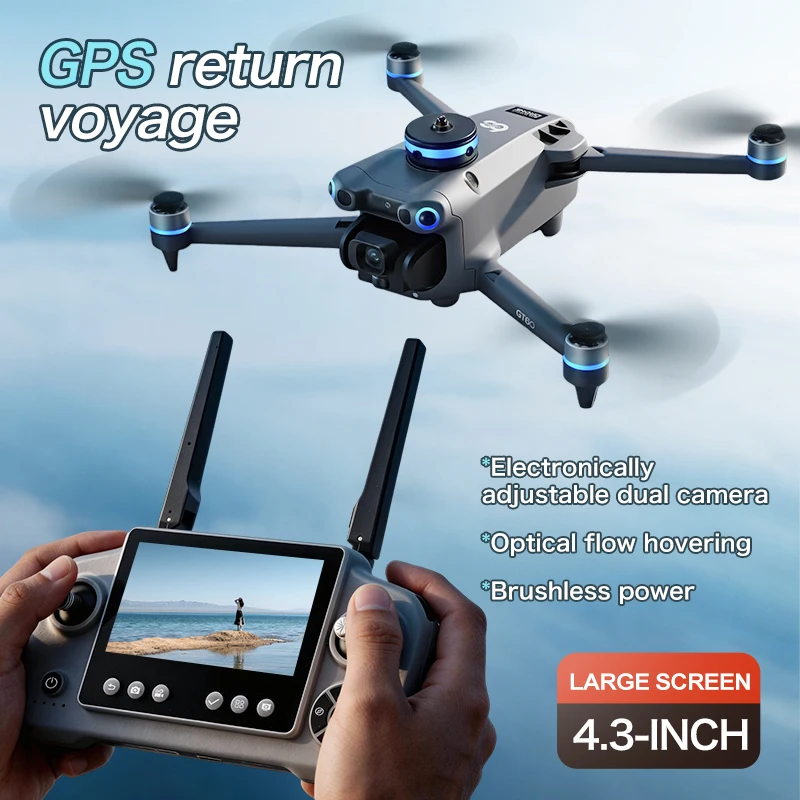 GT60 4K/6K/8K Camera GPS Drone - đánh giá và giá Drone Mapping