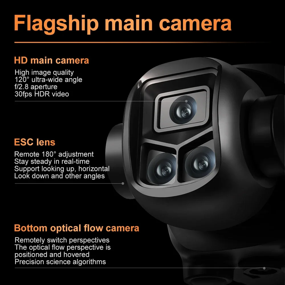 Original V988 Drone 8K HD Dual - đánh giá và giá Drone Thermal Imaging